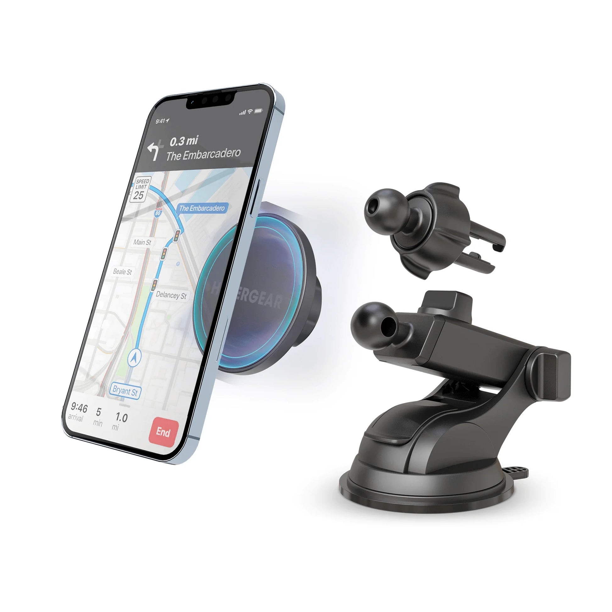 Hypergear Maggrip MagSafe Phone Mount System