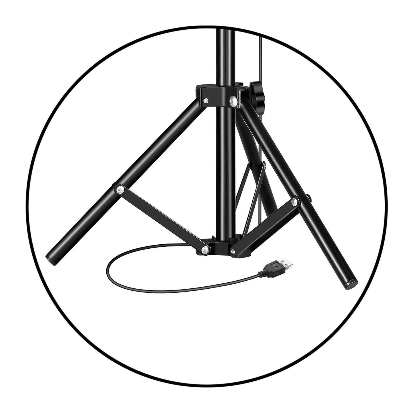 Supersonic PRO 10-Inch Heart-Shaped Selfie Ring Light for Live Streaming (Model SC-2310SRH)