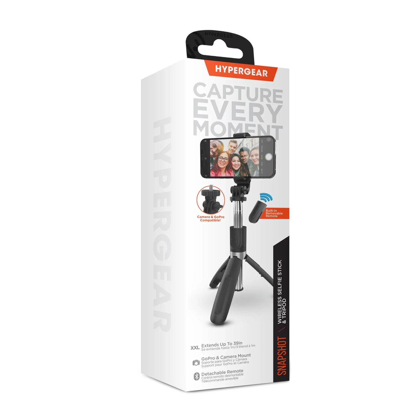 Hypergear Snapshot Wireless Selfie Stick and Tripod Combination
