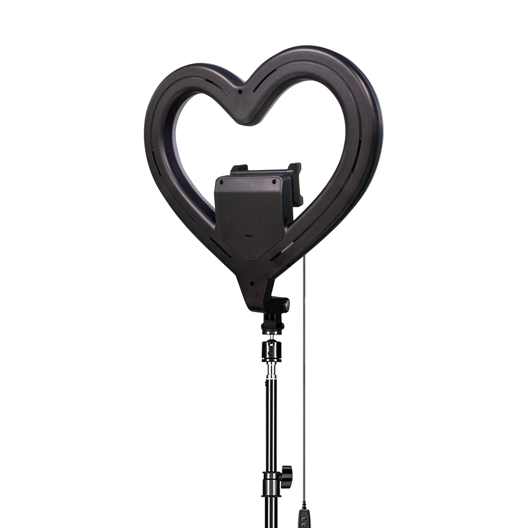 Supersonic PRO 10-Inch Heart-Shaped Selfie Ring Light for Live Streaming (Model SC-2310SRH)