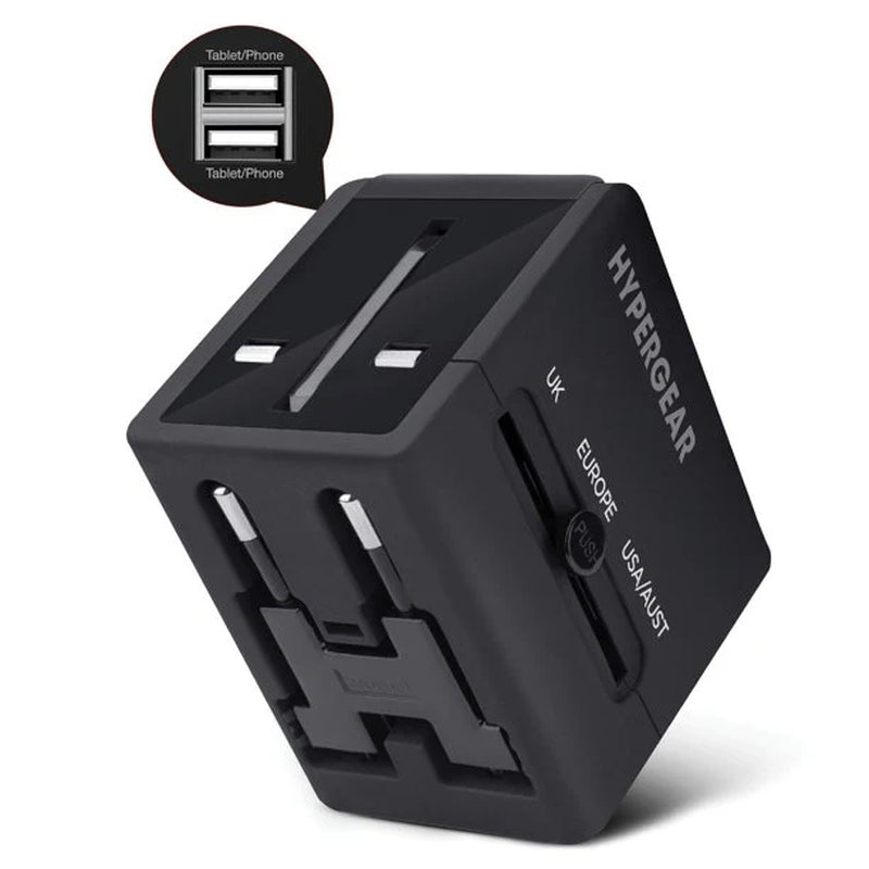 Hypergear Universal Travel Adapter for Global Use
