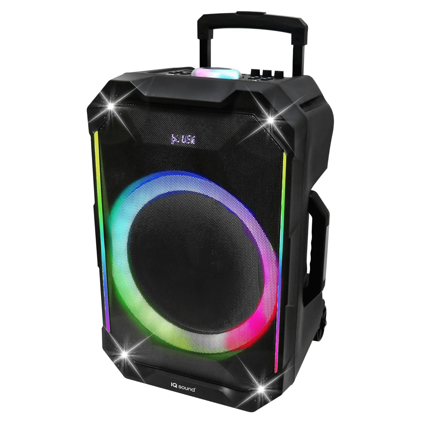 IQ Sound 15-Inch Portable Bluetooth Speaker System