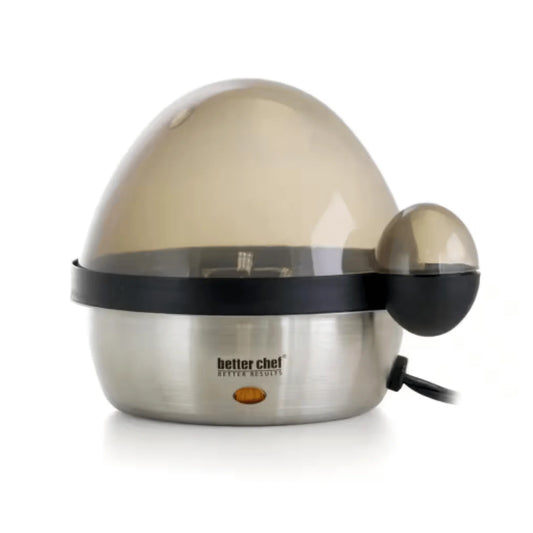 Better Chef 7-Egg Stainless Steel Electric Egg Cooker - REFURBISHED