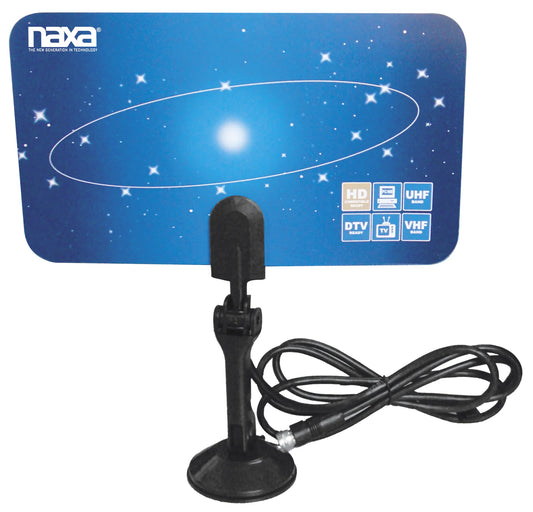 Naxa NAA-306 Ultra-Thin Flat Panel Powered Antenna for HDTV and ATSC Digital Television