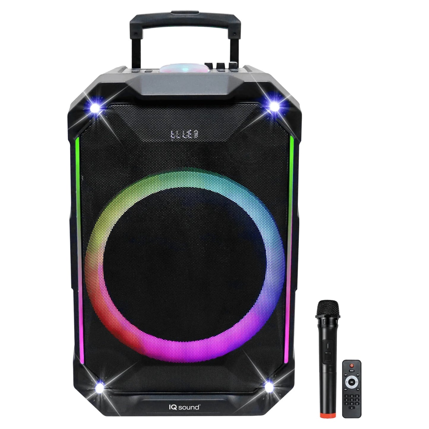IQ Sound 15-Inch Portable Bluetooth Speaker System