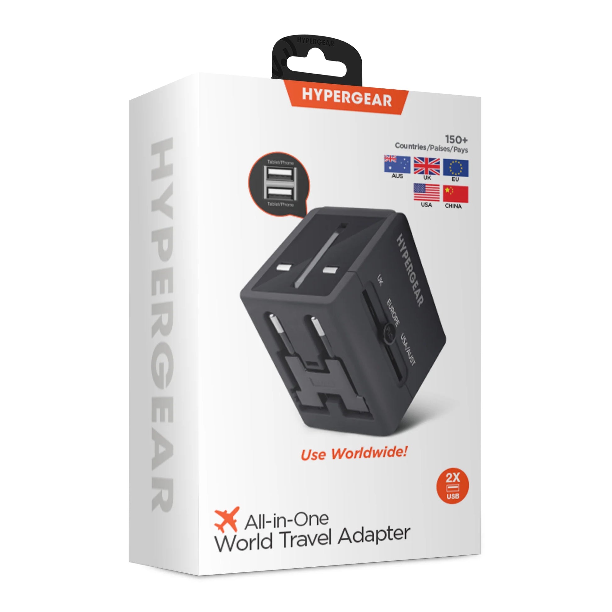 Hypergear Universal Travel Adapter for Global Use