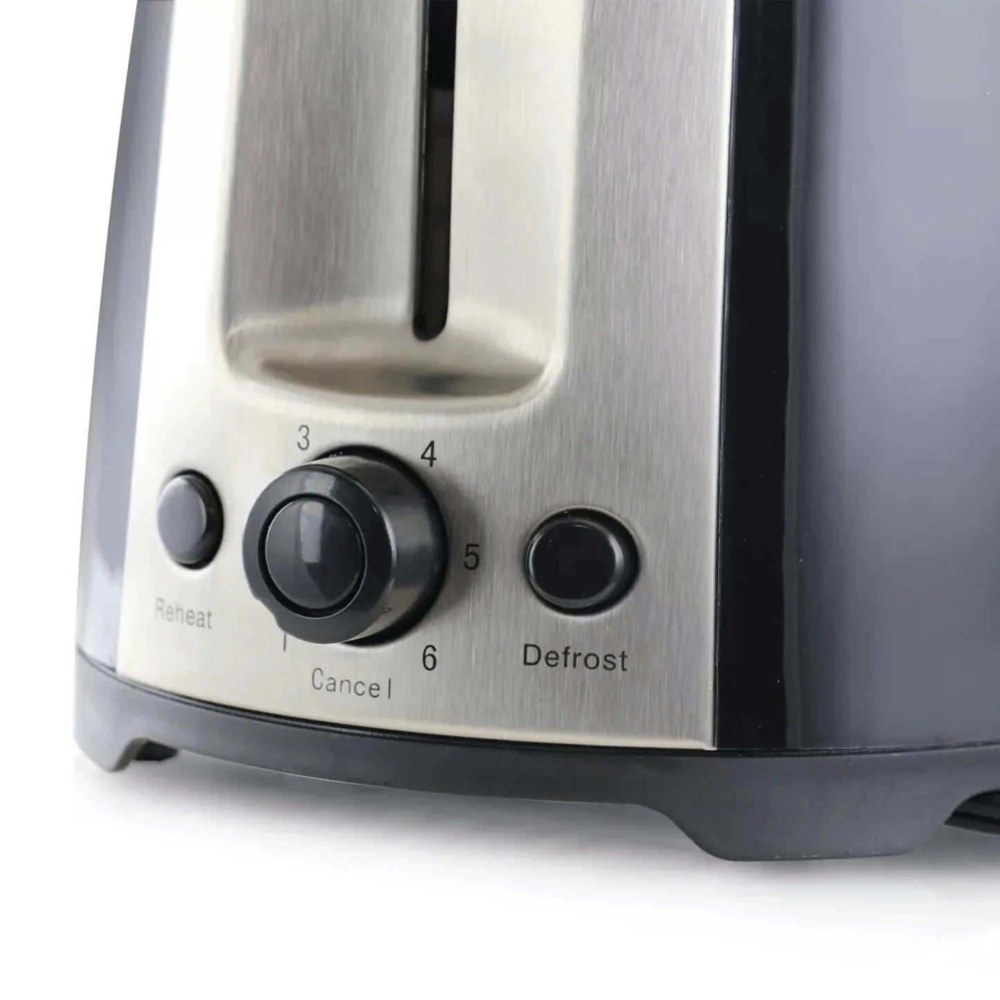 Better Chef Deluxe Cool Touch Wide-Slot 2-Slice Toaster with Stainless Accents - REFURBISHED